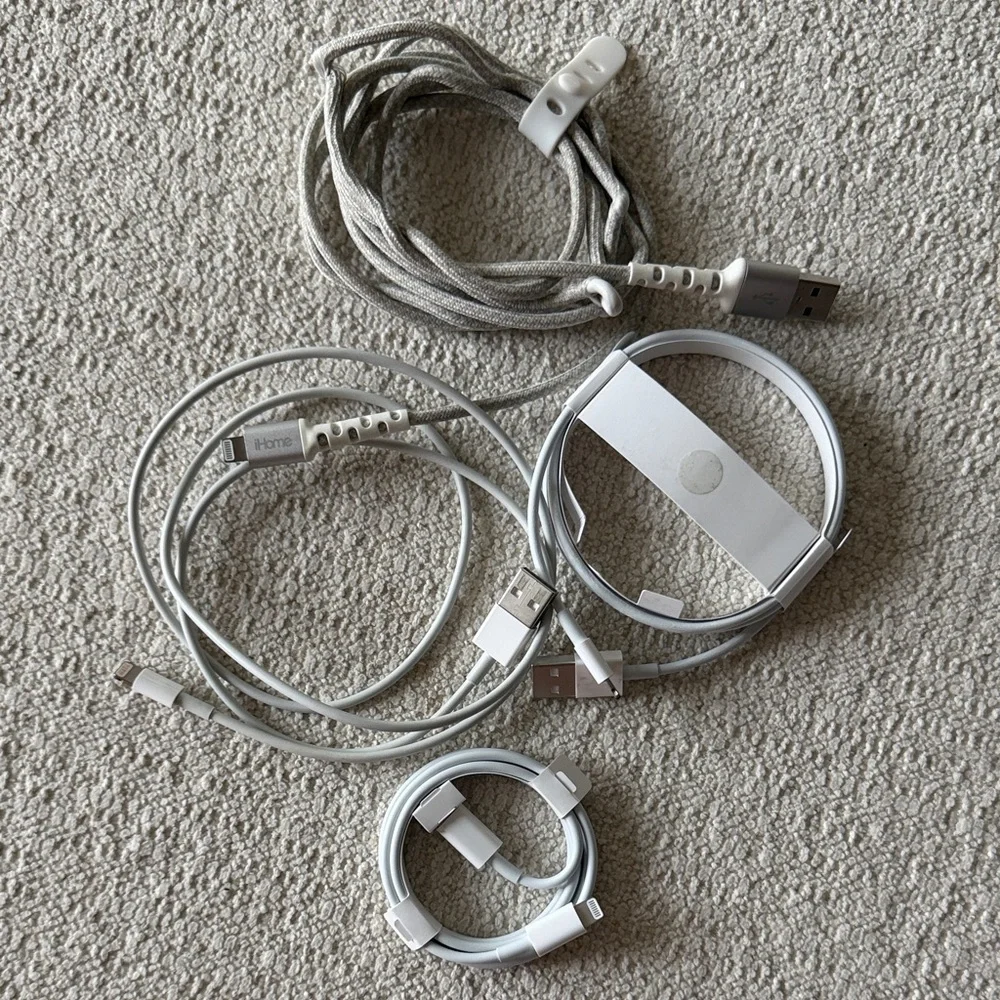 Apple Lightning USB Cables Bundle